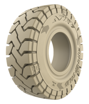 Opona do wózka widłowego QUICK pełna 27 X 10 - 12 250/75-12 Biała RUNNERSOLID