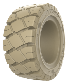 Opona do wózka widłowego QUICK pełna 2.50 - 15 250/70-15 Biała ROCKSOLID