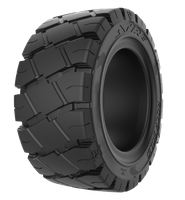 Opona do wózka widłowego pełna 10.00 - 20 Czarna STANDARD ROCKSOLID