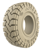 Opona do wózka widłowego pełna 21X8 - 9 200/75-9 Biała STANDARD RUNNERSOLID